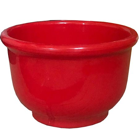 Tigela Cumbuca Pote Plastico Vermelho Caldos Saladas 750 Ml