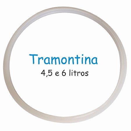 Borracha de Panela de Pressão Tramontina 4,5 e 6 Litros Silicone