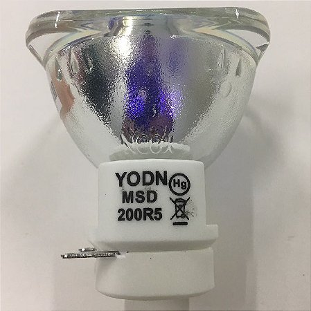 Lampada para moving beam 200 - msd 200w platinium 5r - yodn