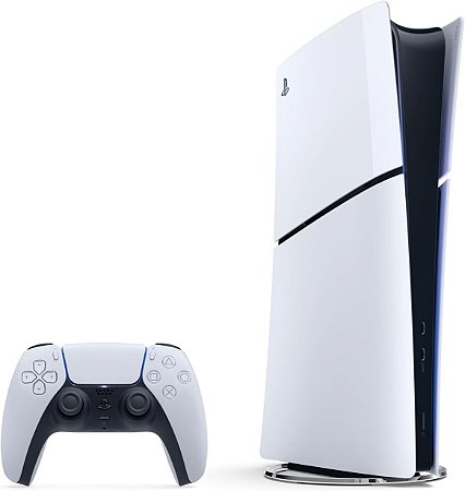 Console Sony PlayStation 5 1TB Slim Edição Digital com 2 Jogos Inclusos Brinde