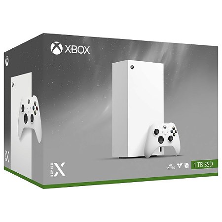 Console Xbox Series X 1TB SSD / All Digital / 120FPS / Bivolt - Branco