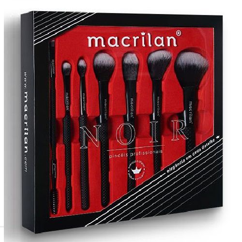 Macrilan - Kit de Pincéis Noir ED009
