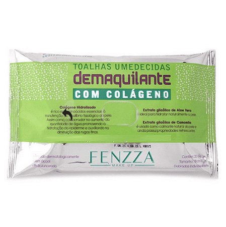 Fenzza - Lenço Demaquilante com Colágeno - FZ51022