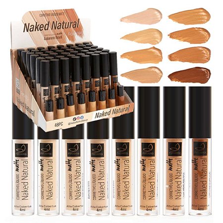 Febella Corretivo Liquido Matte Naked Natural Unid Distribuidora Jcf Fornecedor De