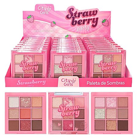 Paleta de Sombras Petit Mini - City Girls CG338 Cor:A