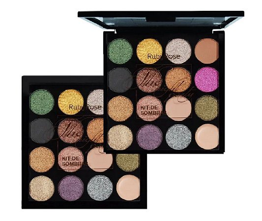 Ruby Rose - Paleta De Sombras 15 Cores The Night Party   HB1019