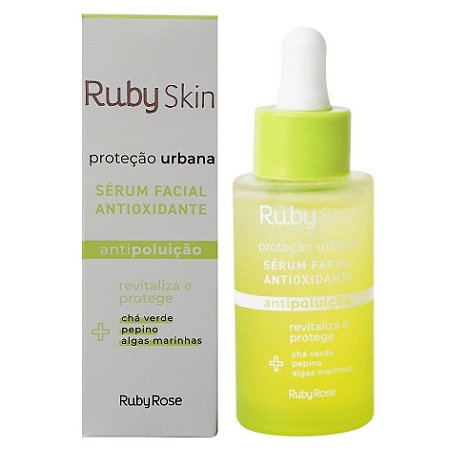 Ruby Rose - Sérum Facial Antioxidante Proteção Urbana Skin Care   HB415