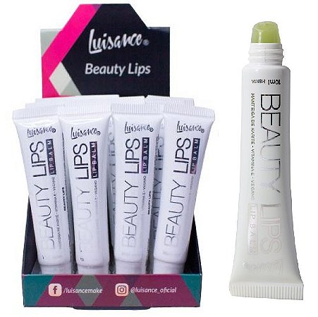 Luisance - Lip Balm Beauty Lips Mint  L3129 - Display C/ 24 Unid