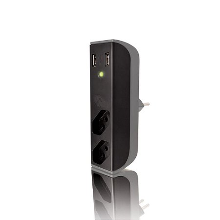 Carregador USB com Filtro de Linha 2 Tomadas Bivolt Coletek Bem Ligado -  Camura Online - Loja de Informática