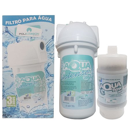 Filtro Pou AquaFresh Intense 200 Ponto De Uso Bebedouro Pia