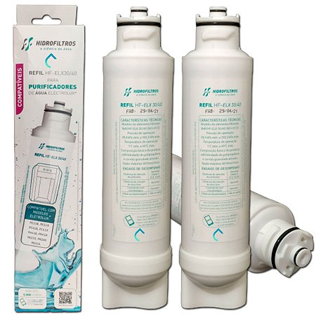 2 Refil Purificador Electrolux Pc41 Ph41 Compatível Pappca40