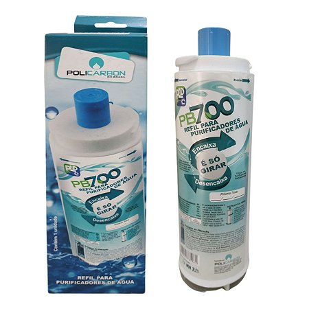 Refil Filtro Master Frio Compatível Rótulo Azul Novo 22,5m Purificador de Água MasterFrio