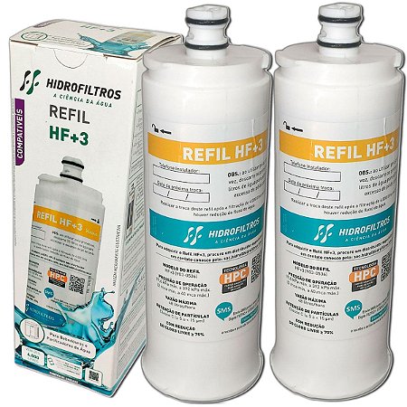 Kit 2 Refil Filtro Purificador IBBL Compatível C+3 FR600 Immaginare Atlantis Due E-Due