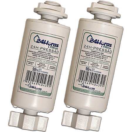 Kit 2 Filtro Refil Bebedouro Pressão Coluna Bag Compatível Várias Marcas Universal