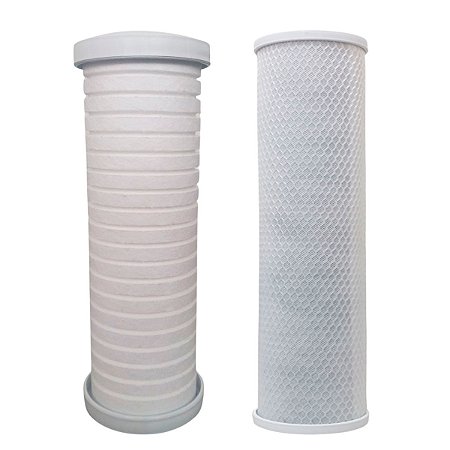 Kit Refil Filtro Vela Compatível Purificador Pentair Acqua Star As2