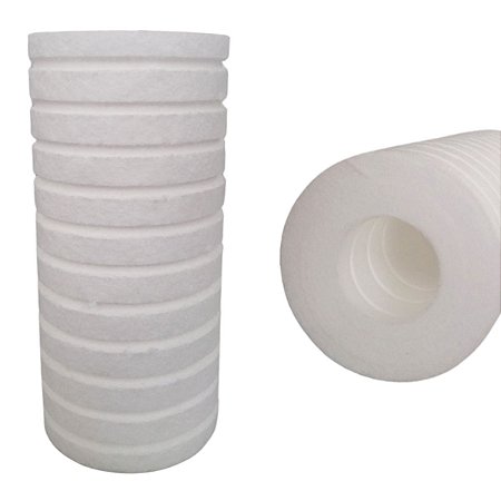 Filtro Polipropileno PP 5" Sem Rosca Compatível Pou F125