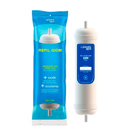 Filtro Refil Planeta Água Para Purificador Giom