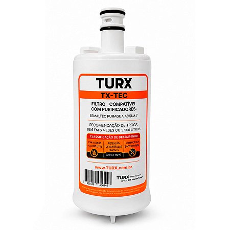 Refil Filtro Purificador Compatível Esmaltec Purágua Acqua7
