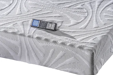 Colchão Confort Firme Articulado com Massageador, com controle remoto com fio - Suporte de peso: 120kg