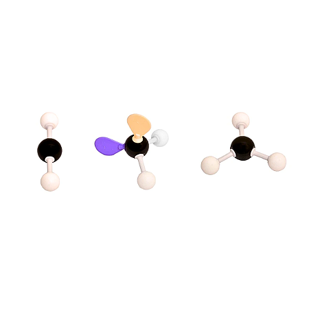 MODELO MOLECULAR E ORBITAL VSEPR P & PI C/ 173 PEÇAS -SD6100