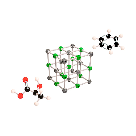 MODELO MOLECULAR ORGÂNICA E INORGÂNICA C/ 426 PEÇAS - SD6400