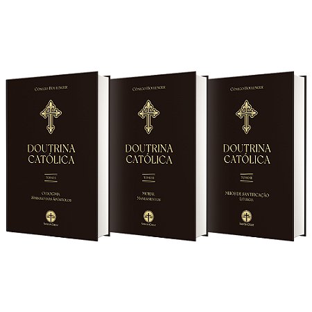 Combo Doutrina Católica - Cônego Boulenger (3 volumes CAPA DURA)