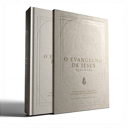 O Evangelho de Jesus explicado - Comentários, Mapas, Fotografias e Ilustrações (CAPA DURA)