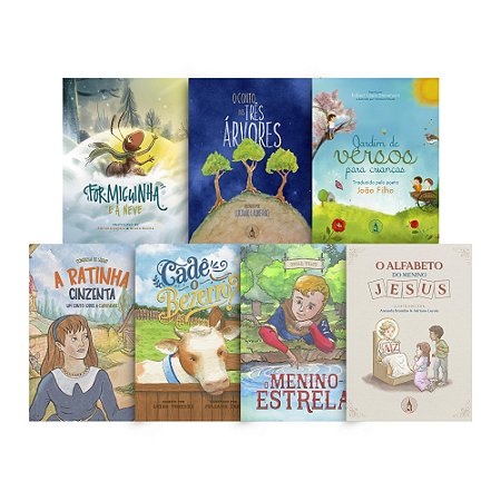 Combo "historinhas para crianças" (7 livros)
