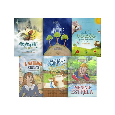 Combo "historinhas para crianças" (6 livros)