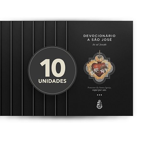 Pacote (10) - Devocionário a São José (CAPA DURA)