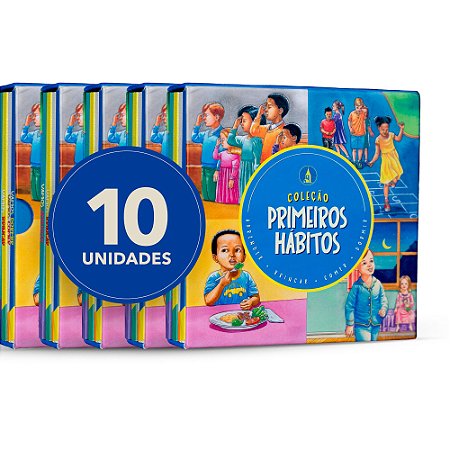 Pacote (10) - Coleção Primeiros hábitos (Cartonados)