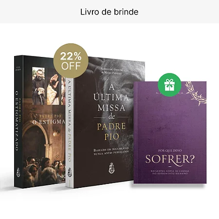 Combo Padre Pio (A Última Missa de Padre Pio + Padre Pio, o Estigmatizado)
