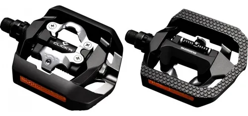 Pedal Shimano T421 Click'r Plataforma E Clip Dupla Face Mtb