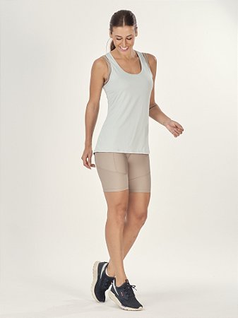 Bermuda Fitness Soft com Bolso Mineral Feminina