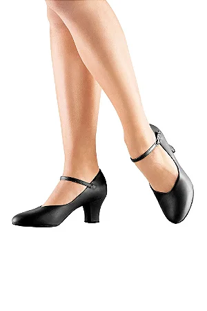 Sapato Preto para Character Salto 5cm - Só Dança CH52