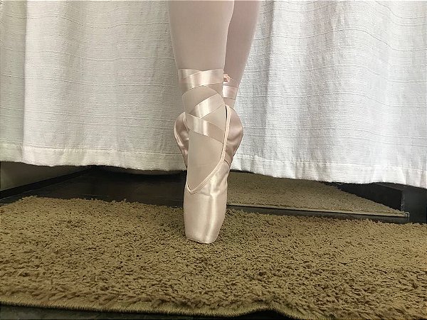 Sapatilha de Ponta para Ballet Profissional Modelo C40 Capezio