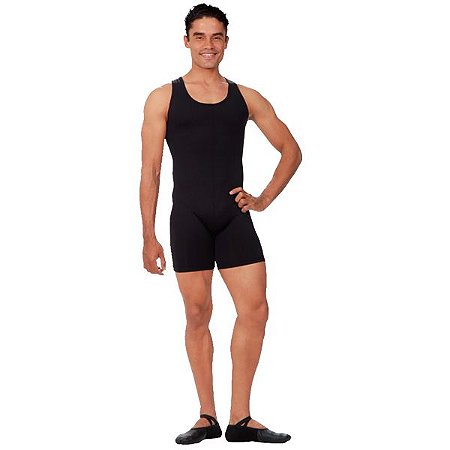 Macaquinho Ballet Masculino Costas Nadador - Capezio CAP270