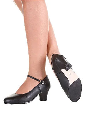 Sapato Tacheado para Flamenco Couro – Só Dança FL17