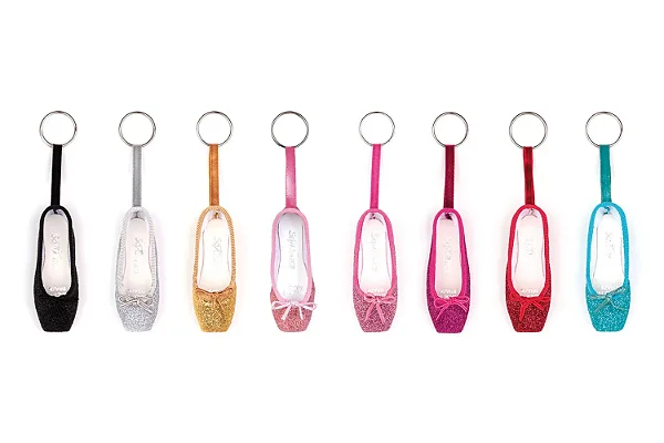 Chaveiro Mini Ponta Glitter - Só Dança KC01G