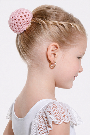 Rede para Coque em Lã Acrílica – Só Dança 5794