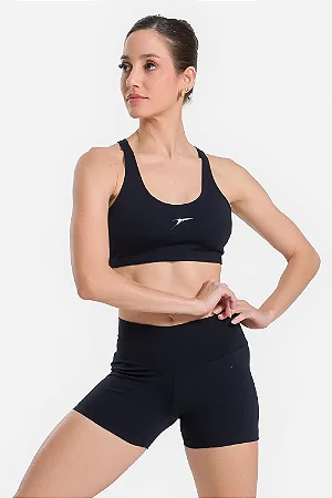 Shorts Classic Adulto Preto – Só Dança SD2536