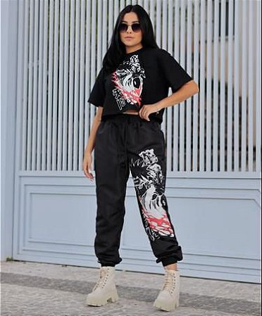 Calça Feminina Jogger Anime Moda Blogueira - Moda Store Wear - Loja de  roupas e acessórios