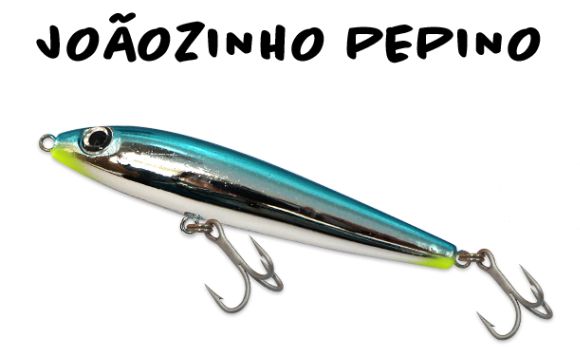 Isca Artificial KV Joãozinho Pepino 9cm