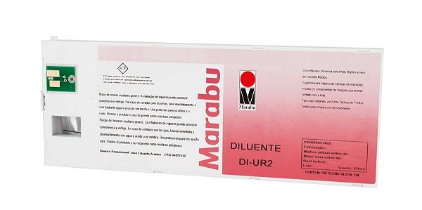 Solução p/ Limpeza - Eco-Solvente Marabu DI-UR2 - Cartucho 220 ml
