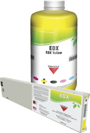 Tinta Eco-Solvente Triangle EDX  (Cartucho 440ml / 1 Litro)