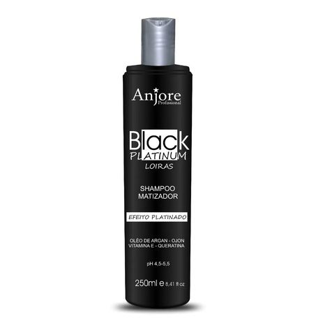 Shampoo Matizador Black Platinum Loiras 250ml Anjore