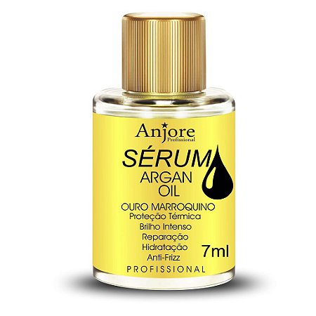 Óleo de Argan 7ml Serum Tratamento Argan Oil Anjore