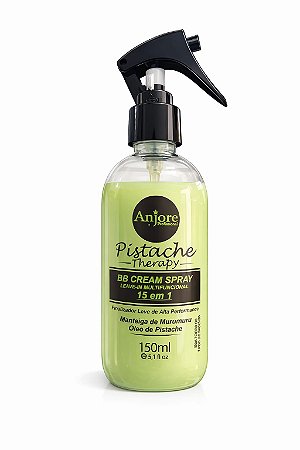 BB Cream Spray Capilar Leavein Multifuncional 15em1 Pistache Therapy 150ml Anjore Óleo de Pistache