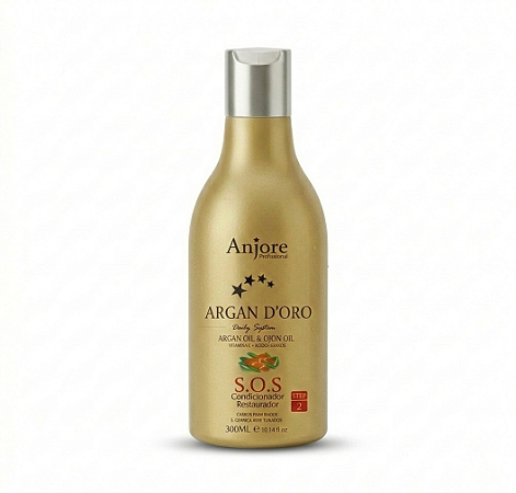 Condicionador Argan D'oro SOS Restaurador com Óleo de Argan e Ojon 300ml Anjore