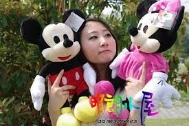 mickey e minnie mouse  1 peça